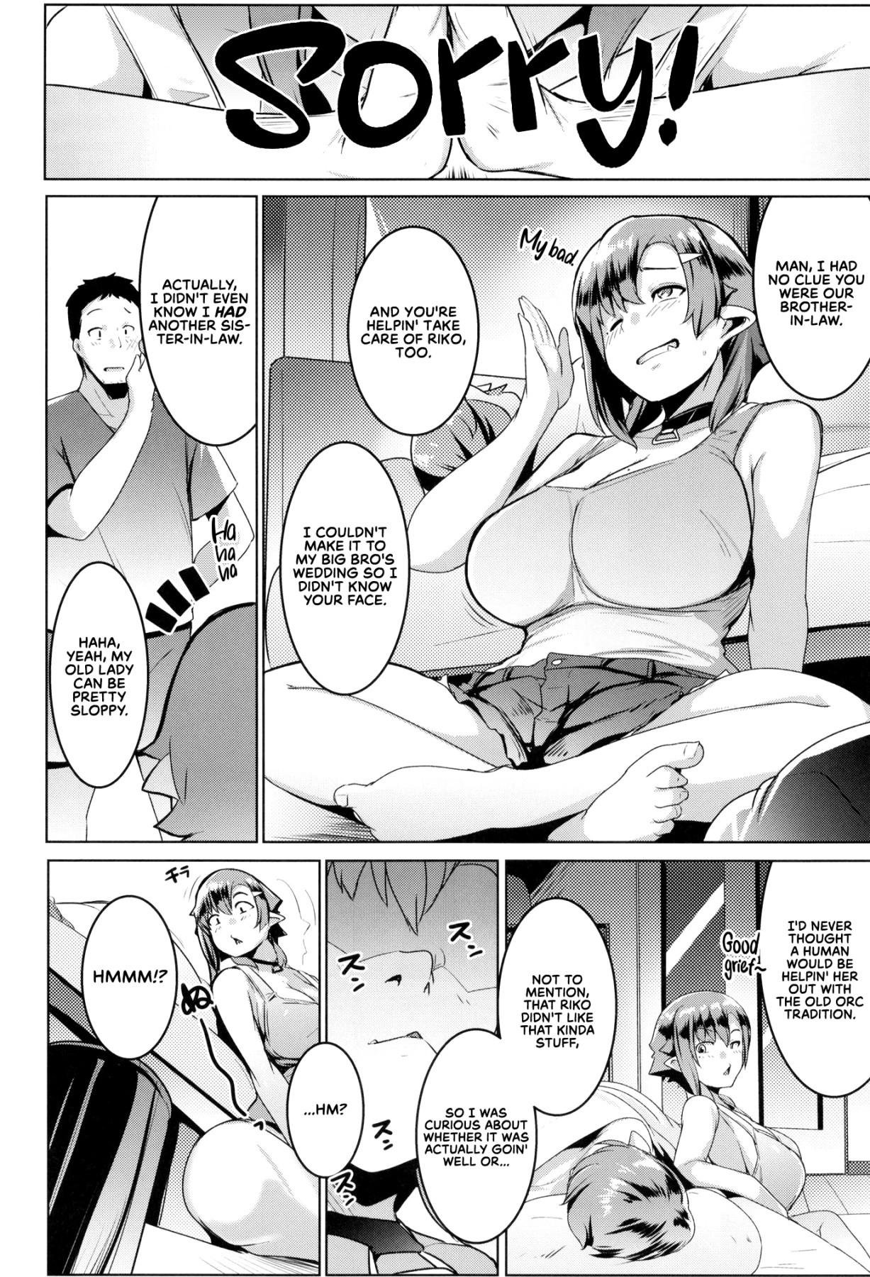 Hentai Manga Comic-My Little Sister is a Female Orc 2-Read-7